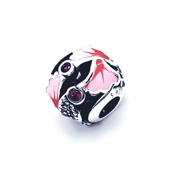 Zawieszka srebrna-Beads kwiatek