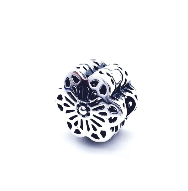 Zawieszka srebrna-Beads kwiat